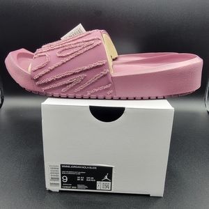 Jordan Women's Nola Slides Size 9 Mulberry Purple Sandals Comfort Shoe New